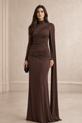 The Sienna Drape Gown