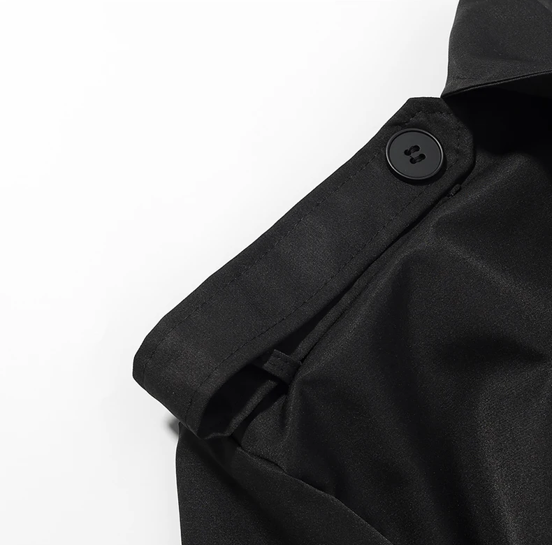 Structured Belted Trench Jacket