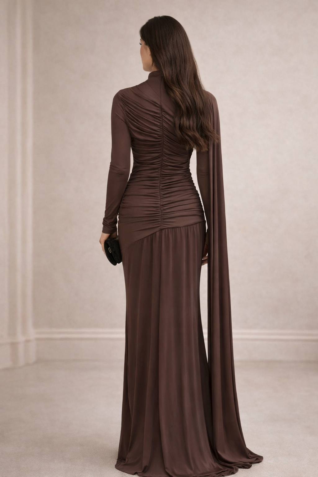 The Sienna Drape Gown